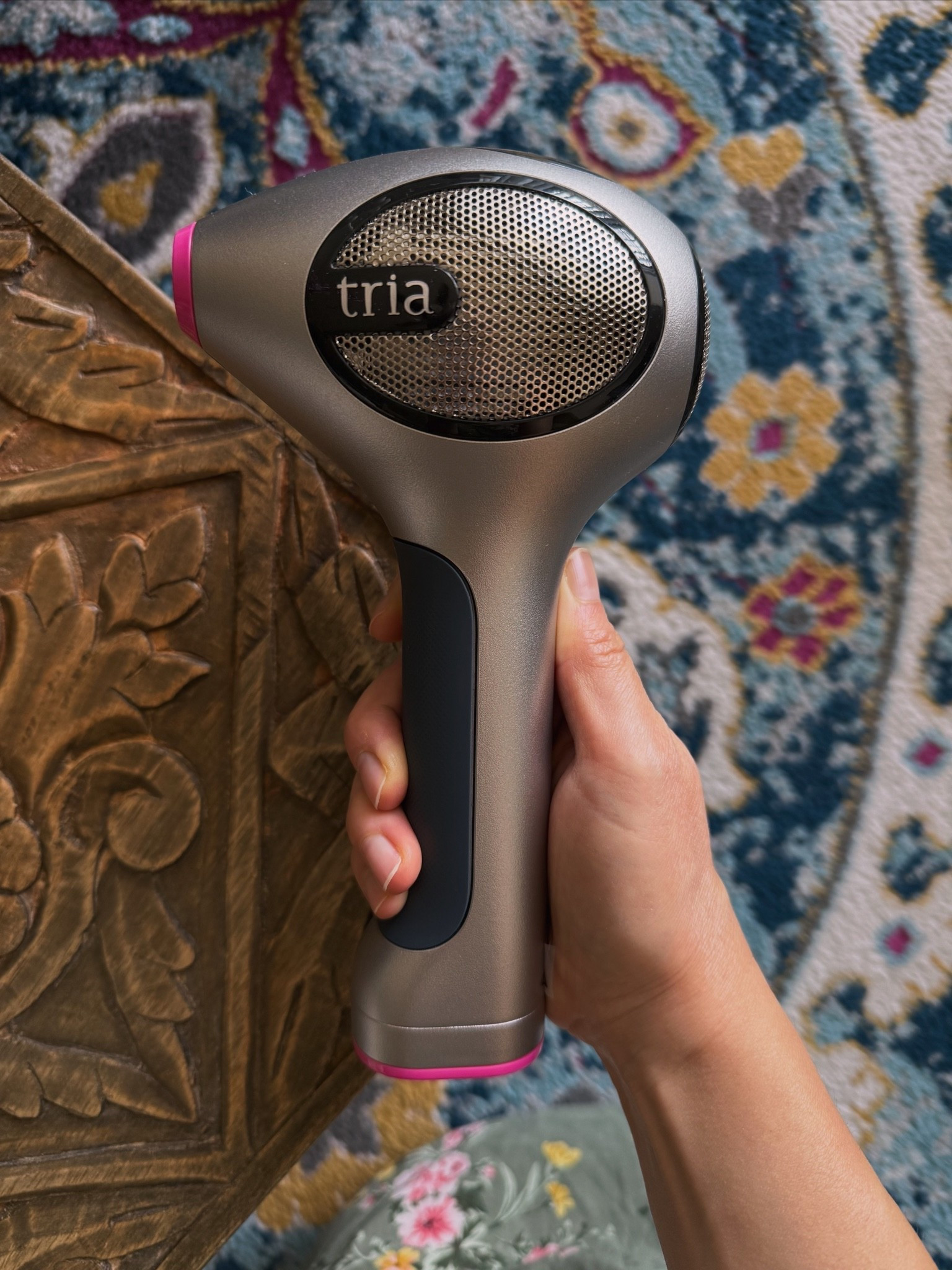 Code BLOOMING saves you 10% on the Tria at-home laser hair removal. And yes, it works as long as you’re consistent with your treatments and you’re a candidate to use it. 

Laser hair removal. Permanent hair removal.

#LTKBeauty #LTKselfcare