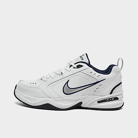 Nike Men's Air Monarch IV Training Shoes in White/White Size 11.0 Leather | Finish Line (US)
