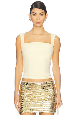 Runaway The Label Kody Top in Lemon from Revolve.com | Revolve Clothing (Global)