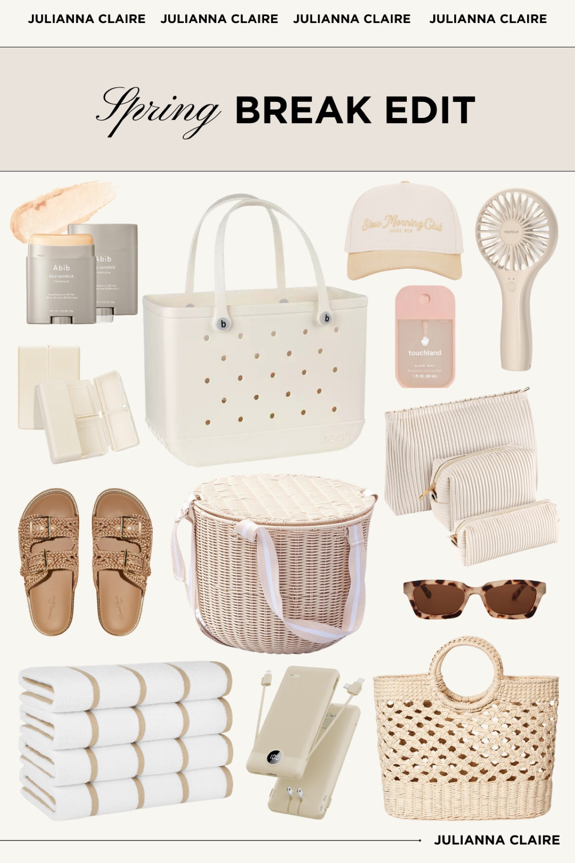 Spring break 2025 essentials! ✨🌸

#LTKStyleTip #LTKTravel #LTKSeasonal