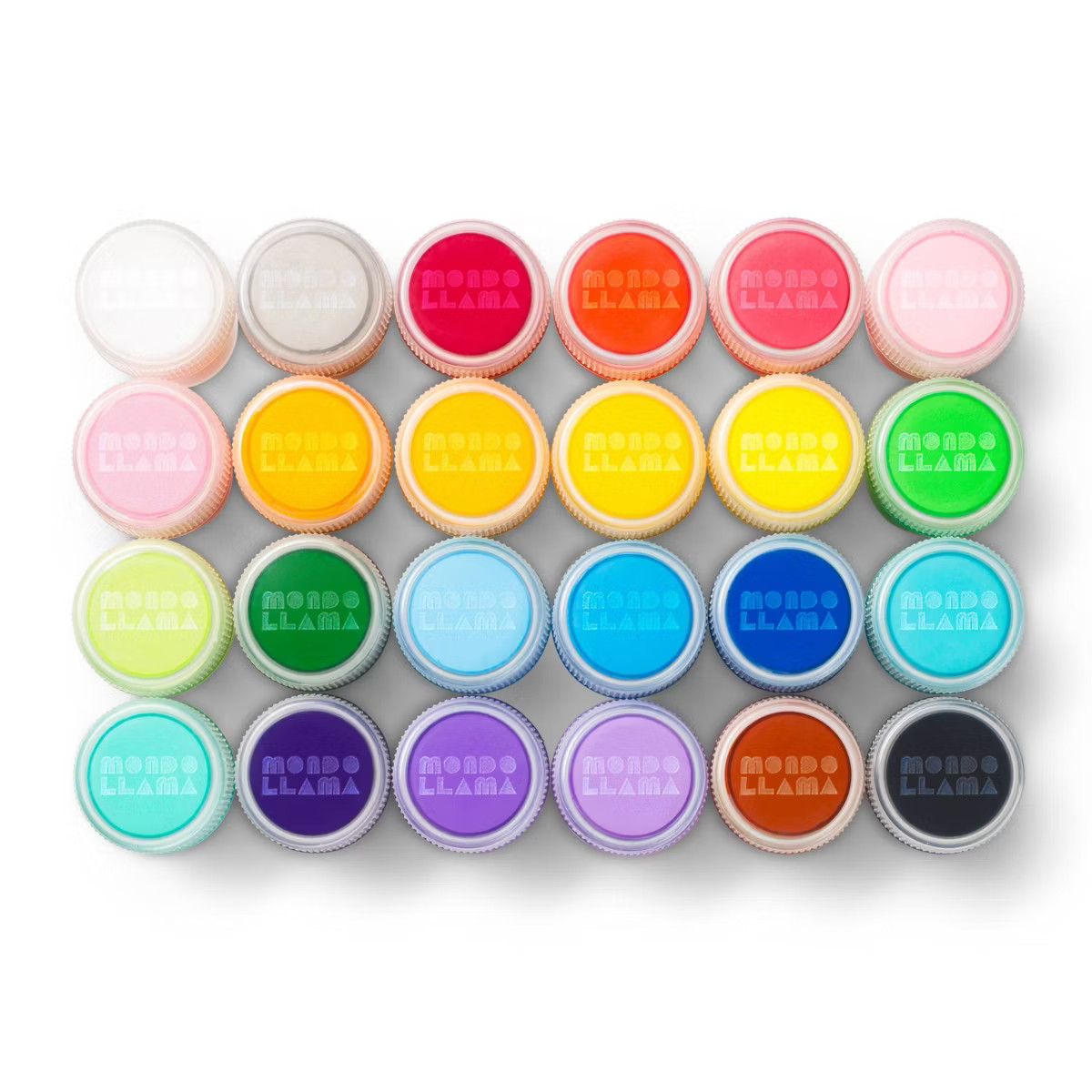 24ct Acrylic Paint Set Classic Colors - Mondo Llama™: Non-Toxic Water-Based Craft Paint for Adu... | Target