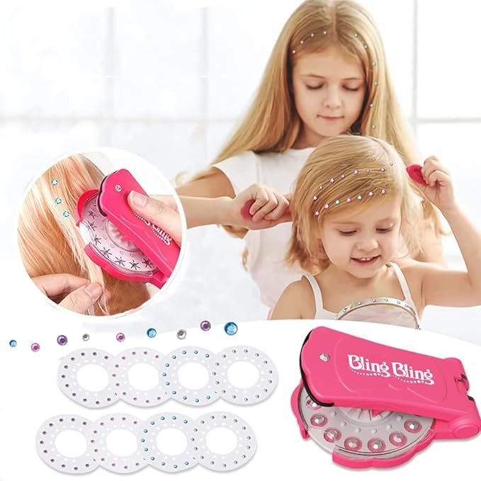 Hair Bedazzler Kit with Rhinestones, Glam Collection Hair Bling Gems for Girls,Come with Glam Sty... | Amazon (CA)