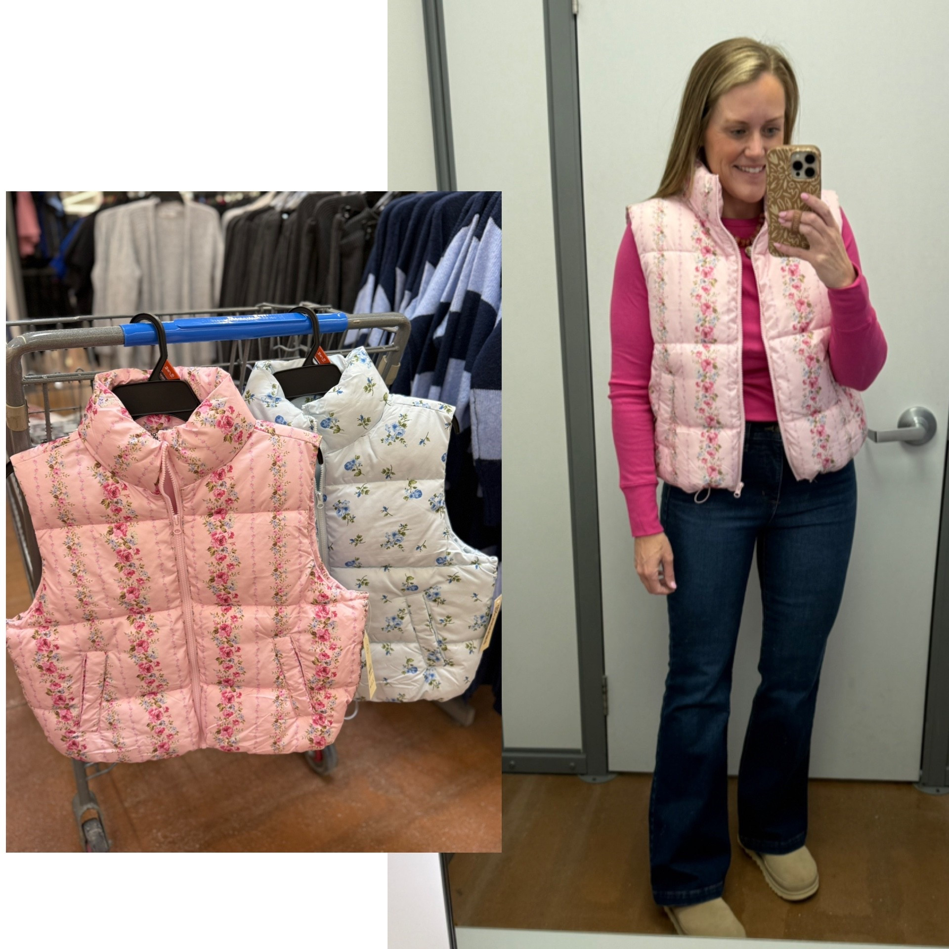 The cutest cropped vest I’ve ever seen! 🩷 