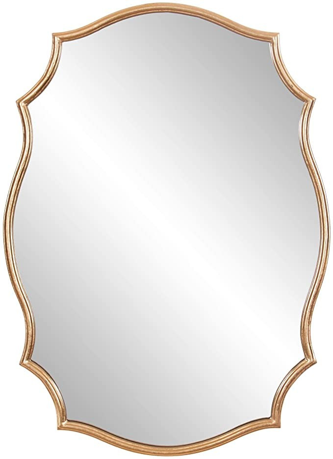 Patton Wall Décor 24x36 Gold Ornate Wall Accent Mirror | Amazon (US)