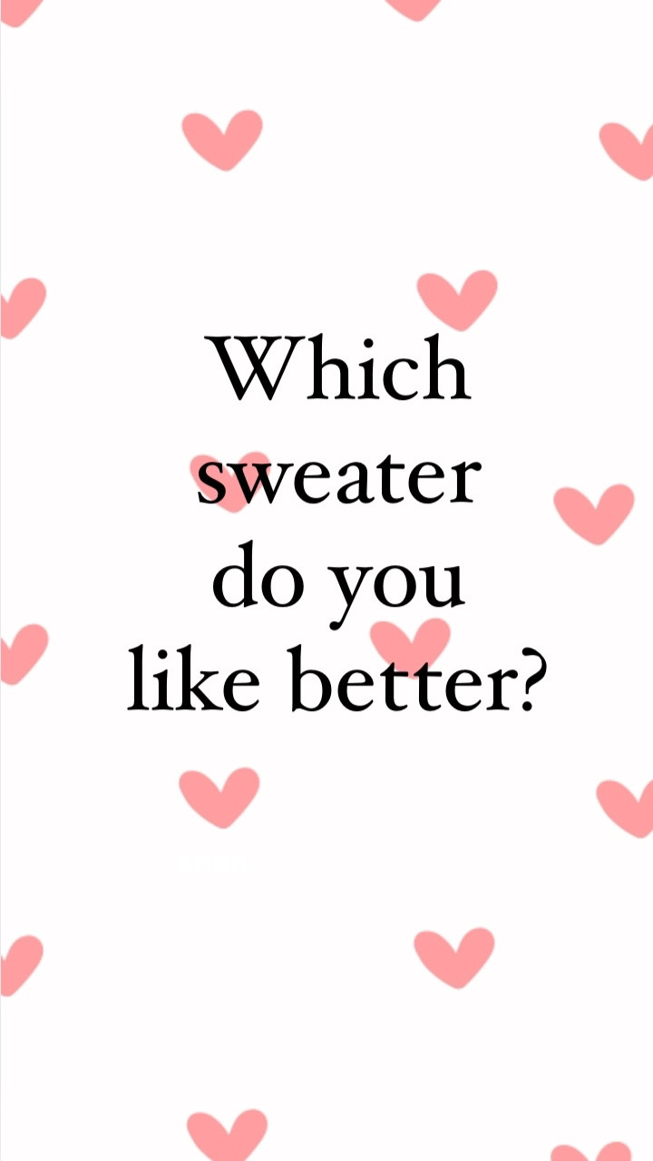 Both are true to size 
Walmart sweater is more cropped - size up if you want a little bit more length 

#LTKSeasonal #LTKWorkwear #LTKFindsUnder50