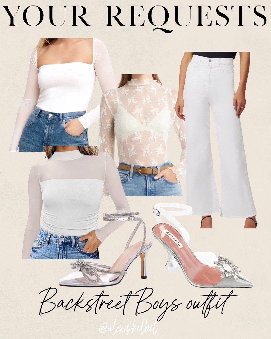 Backstreet Boys concert white outfits. White jeans are petite friendly 

#LTKFindsUnder100 #LTKFindsUnder50 #LTKPetite
