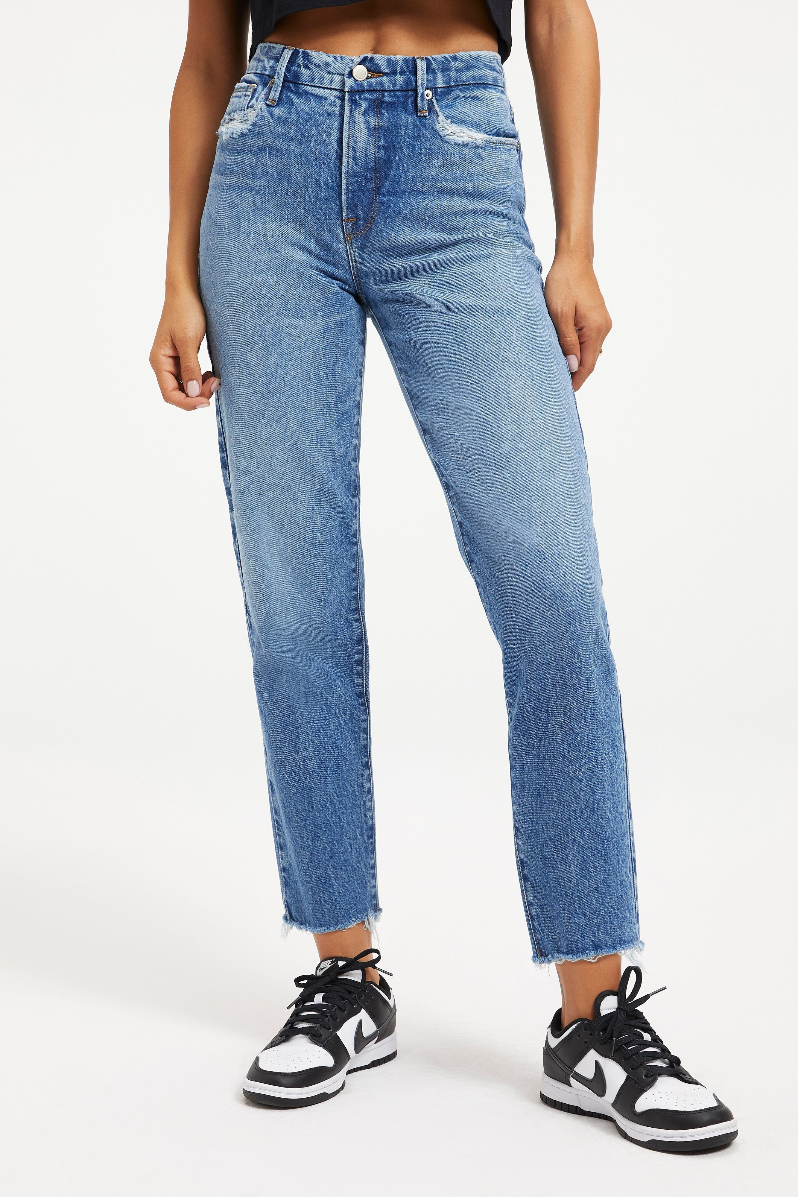 GOOD VINTAGE FRAY HEM | INDIGO116 | Good American