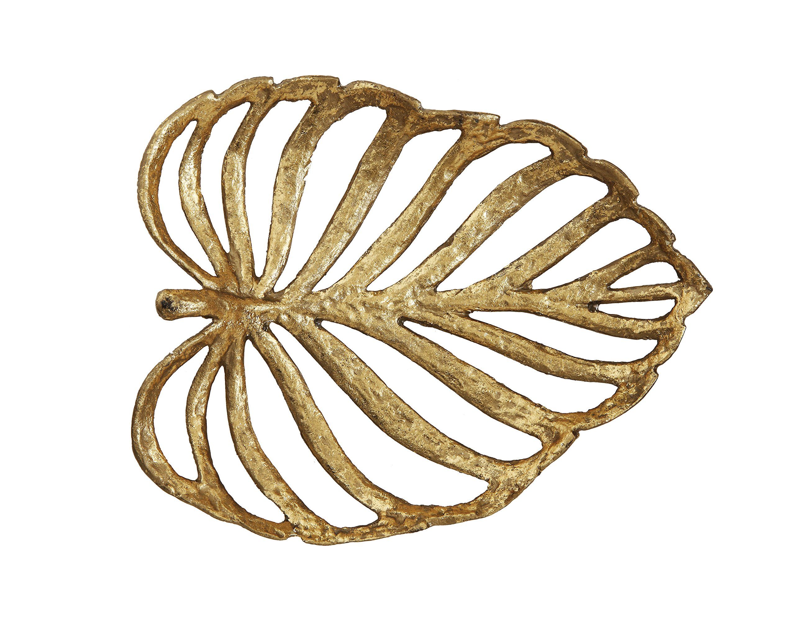 Decorative Gold Cast Iron Leaf | Amazon (US)