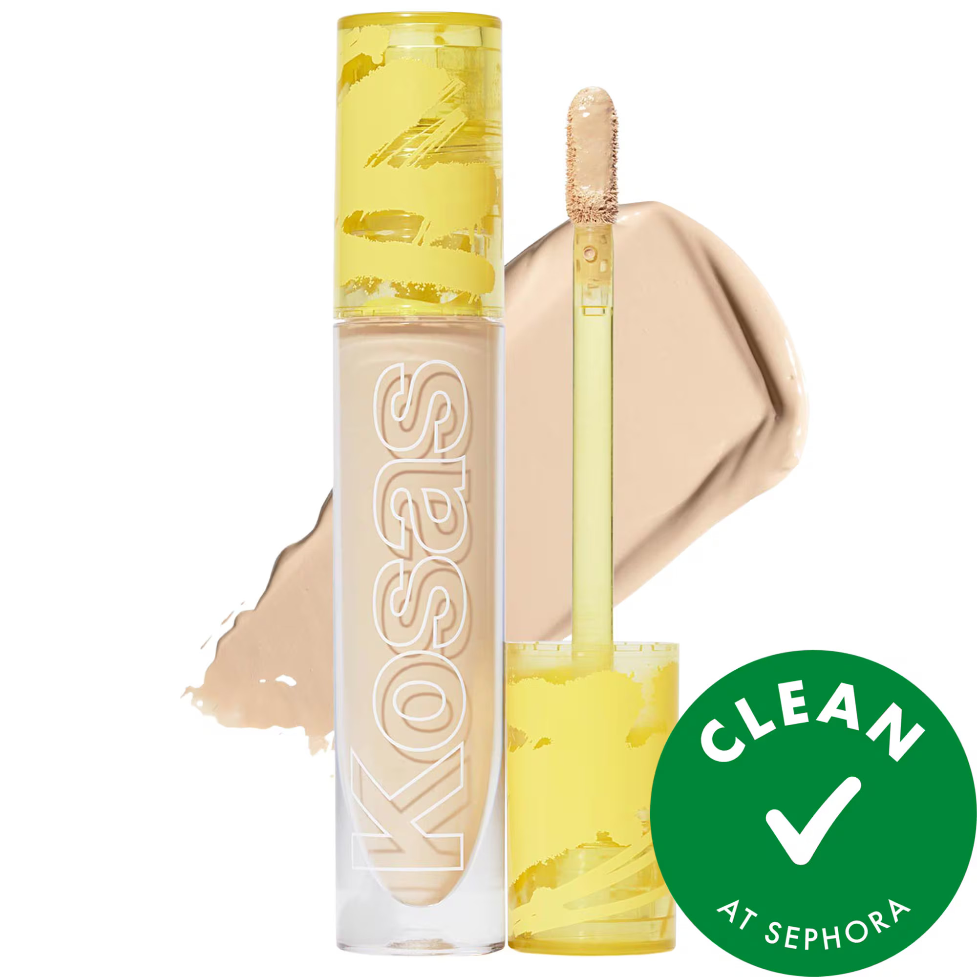 Kosas Revealer Super Creamy + Brightening Concealer with Caffeine and Hyaluronic Acid Tone 04 N 0.20 oz | Sephora (US)