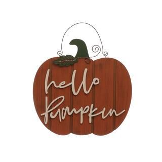 Hello Pumpkin Wall Sign by Ashland® | Michaels Stores