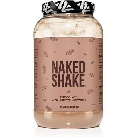 Naked Shake Chocolate Plant Based Protein Powder from US & Canadian Farms Nothing Artificial 30 Serv | Walmart (US)