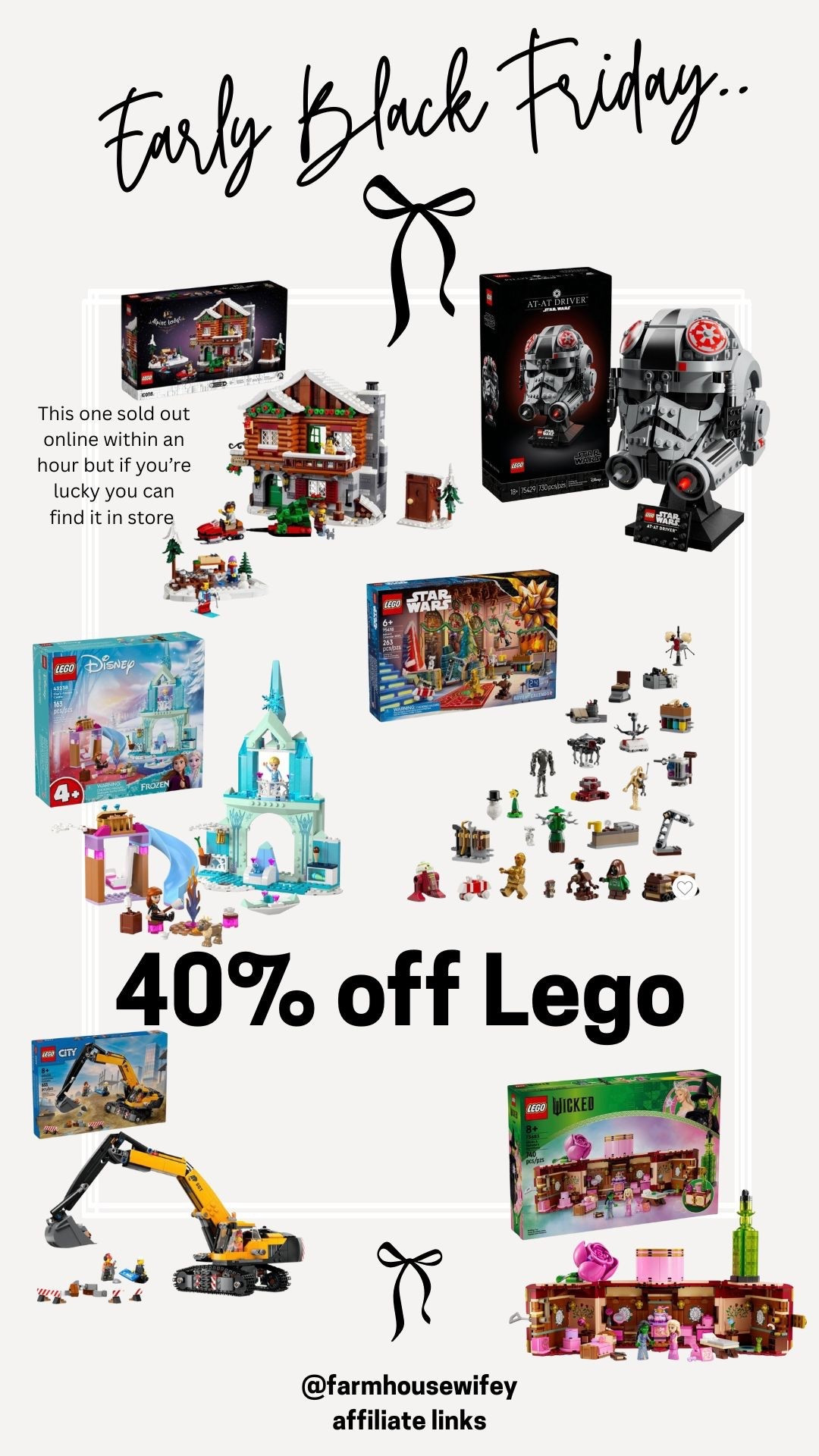 Huge Black Friday sale on Legos! Perfect to grab for Christmas  

#LTKGiftGuide #LTKSaleAlert #LTKKids