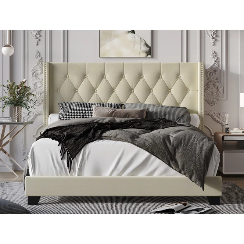 Sanders Upholstered Bed | Wayfair North America