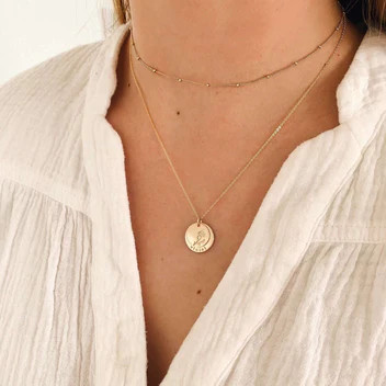 Nora Disc Necklace | Made by Mary (US)