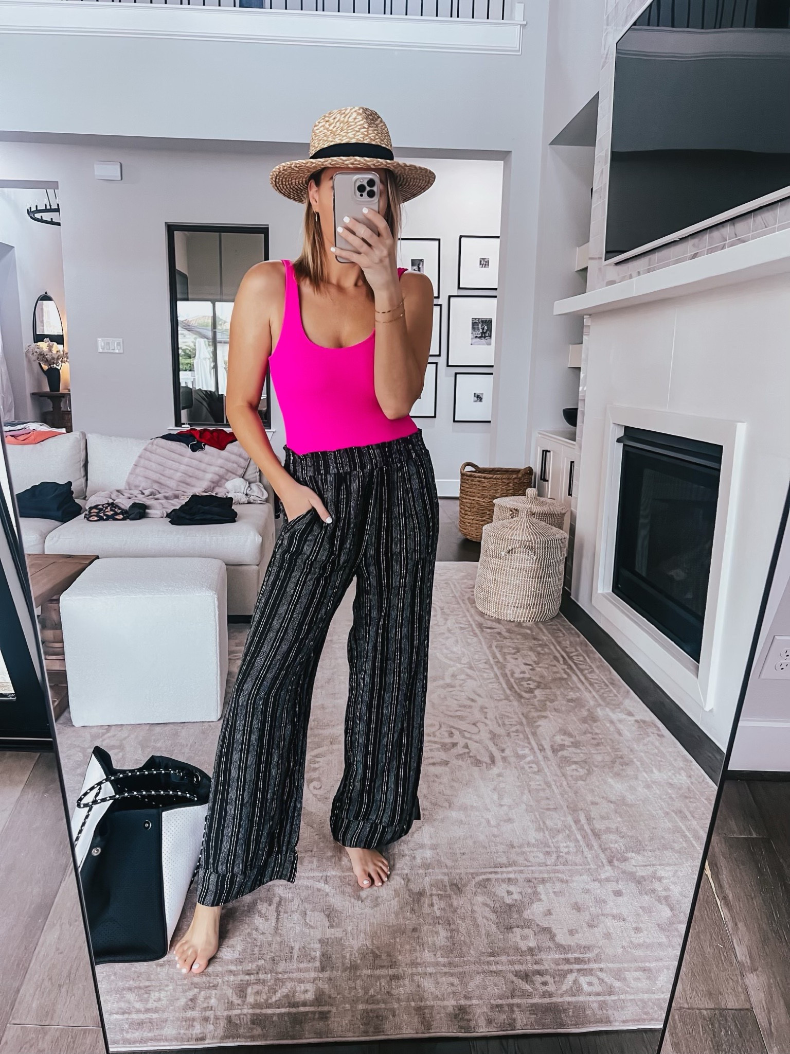 The cutest poolside/ beach outfit. Loving this swimsuit from Walmart, paired with these cute new linen pants. Everything fits tts! 

Lee Anne Benjamin 🤍

#LTKstyletip #LTKFind #LTKswim