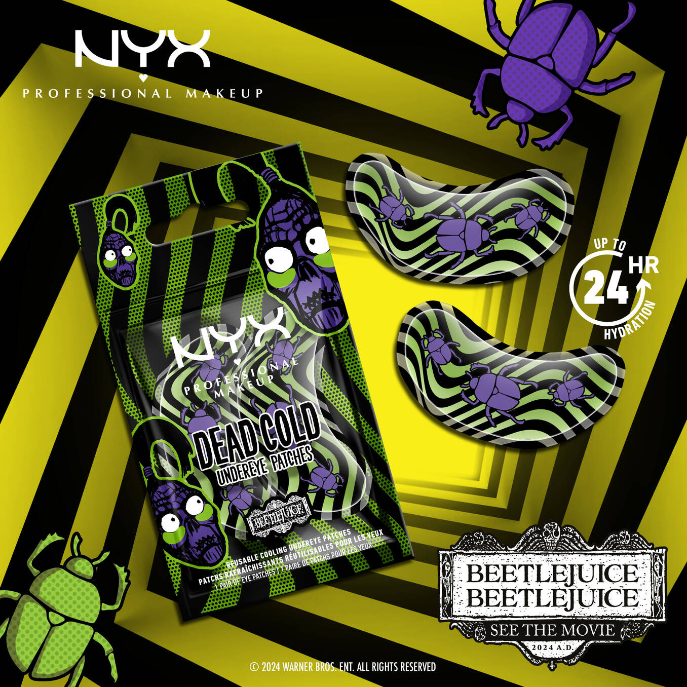 Beetlejuice Inspired Makeup | NYX Professional Makeup | NYX Professional Makeup (US)