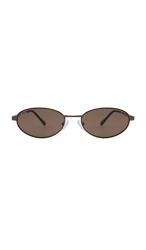 Otra Rosie Sunglasses in Chocolate. | Revolve Clothing (Global)