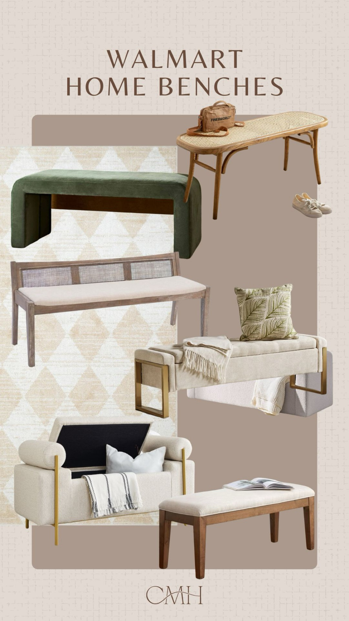 Benches to decorate your home!

#LTKHome #LTKSeasonal #LTKFamily