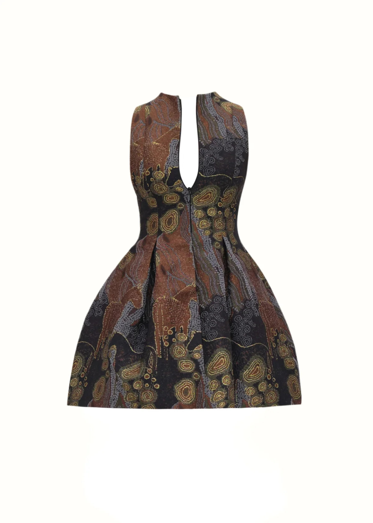 VENTI DRESS - KAVA JACQUARD | ANDREA IYAMAH