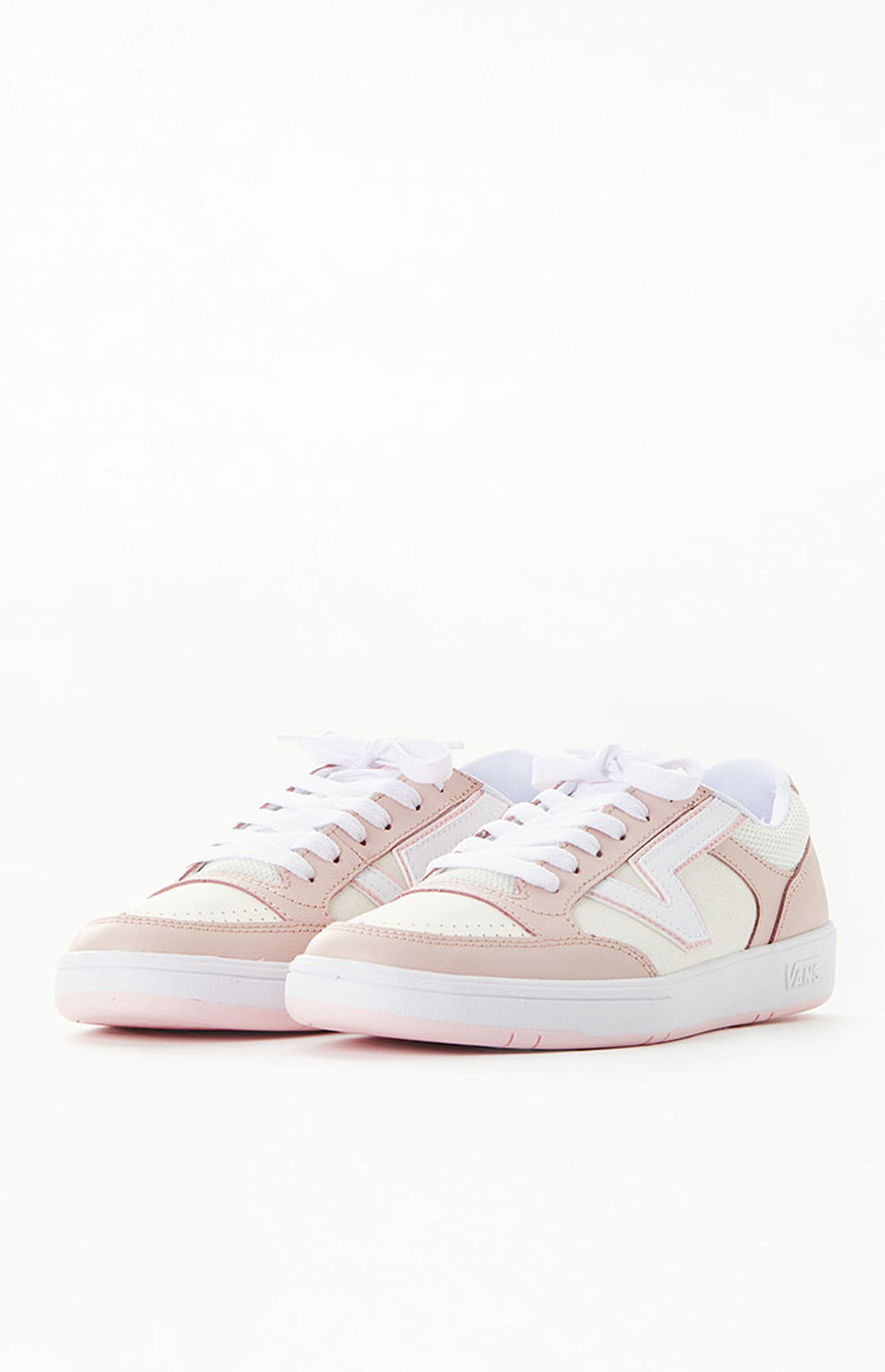Vans Pink Lowland ComfyCush New Varsity Sneakers | PacSun