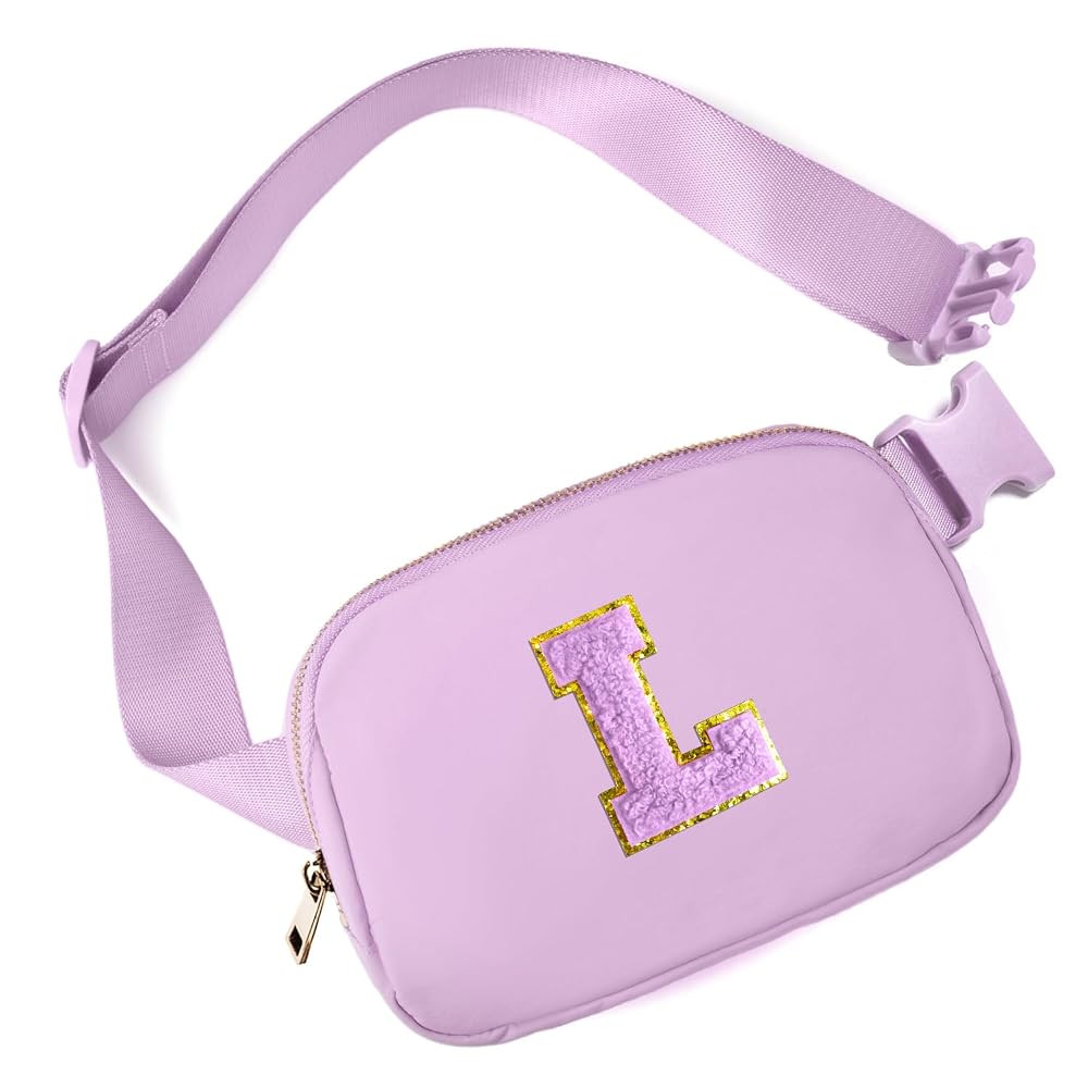 Gitus Gifts for 8 9 10 11 12 Year Old Girls Belt Bag Fanny Pack Crossbody Bags with Initial Lette... | Amazon (US)