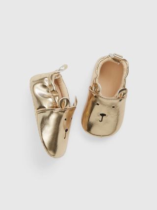 Baby Brannan Bear Metallic Shoes | Gap (US)