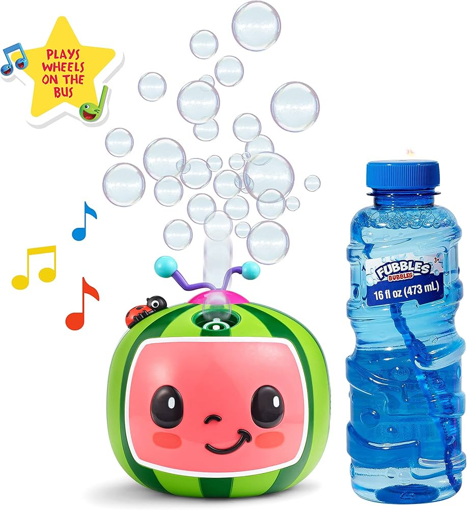 CoComelon NO Spill Musical Bubble Machine | Bubble Toy for Baby, Toddlers and Kids | Amazon Toys ... | Amazon (US)