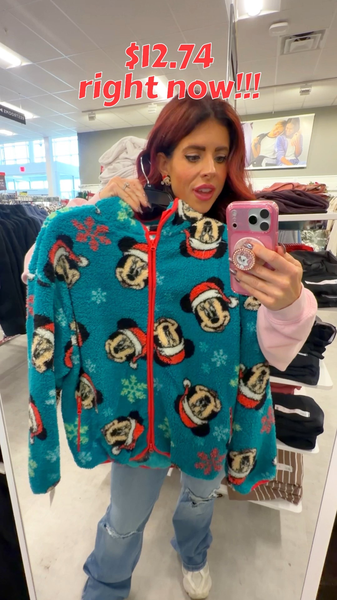 $12.74! Disney Christmas Sherpa! Disney Christmas, Disney holiday, Disney finds, Disney style, Disney Christmas deals, Disney holiday shopping, Disney finds 

#LTKGiftGuide #LTKSeasonal #LTKHoliday