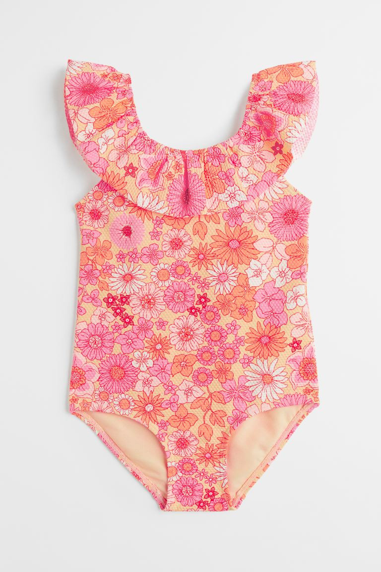 Flounce-trimmed Swimsuit | H&M (US + CA)
