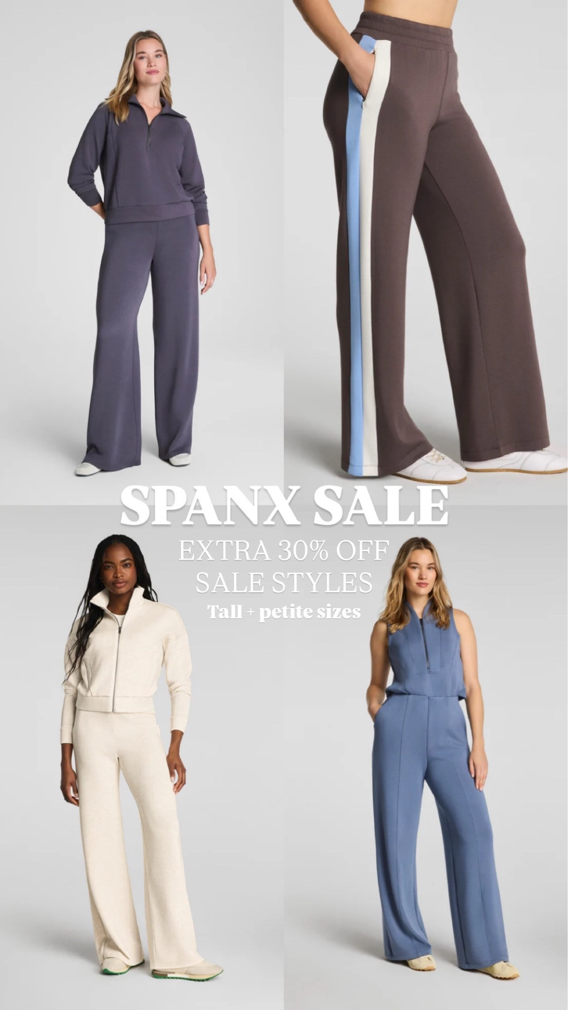 @Spanx is taking an extra 30% off of their sale items! Their pants come in tall + petite sizes

#LTKSaleAlert #LTKootd #LTKselfcare