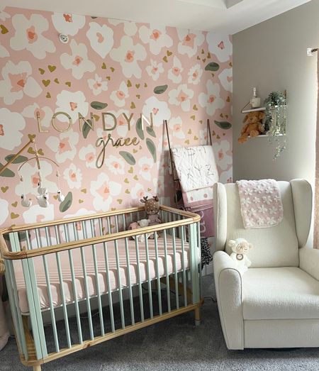 Girl Nursery, Baby girl nursery, nursery inspo, nursery decor, girl nursery decor 

#LTKbaby #LTKhome