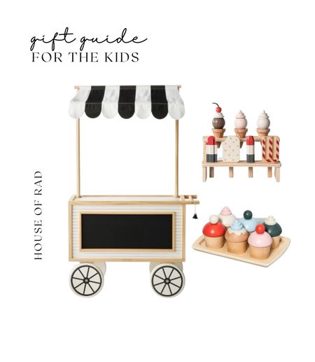 Holiday Gift Guide for the Kids
Girls toys
Boys toys
Play cart
Play market 
Play ice cream stand
Play cupcake stand
Wooden toys
Wooden cupcakes
Wooden ice cream
#ltkgiftguide

#LTKkids #LTKHoliday