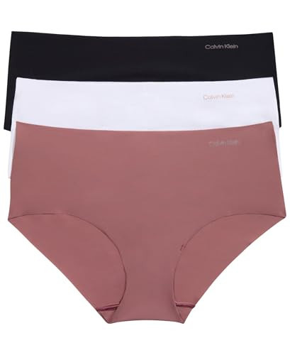 Calvin Klein Invisibles Seamless Hipster Panties, Multipa | Amazon (US)