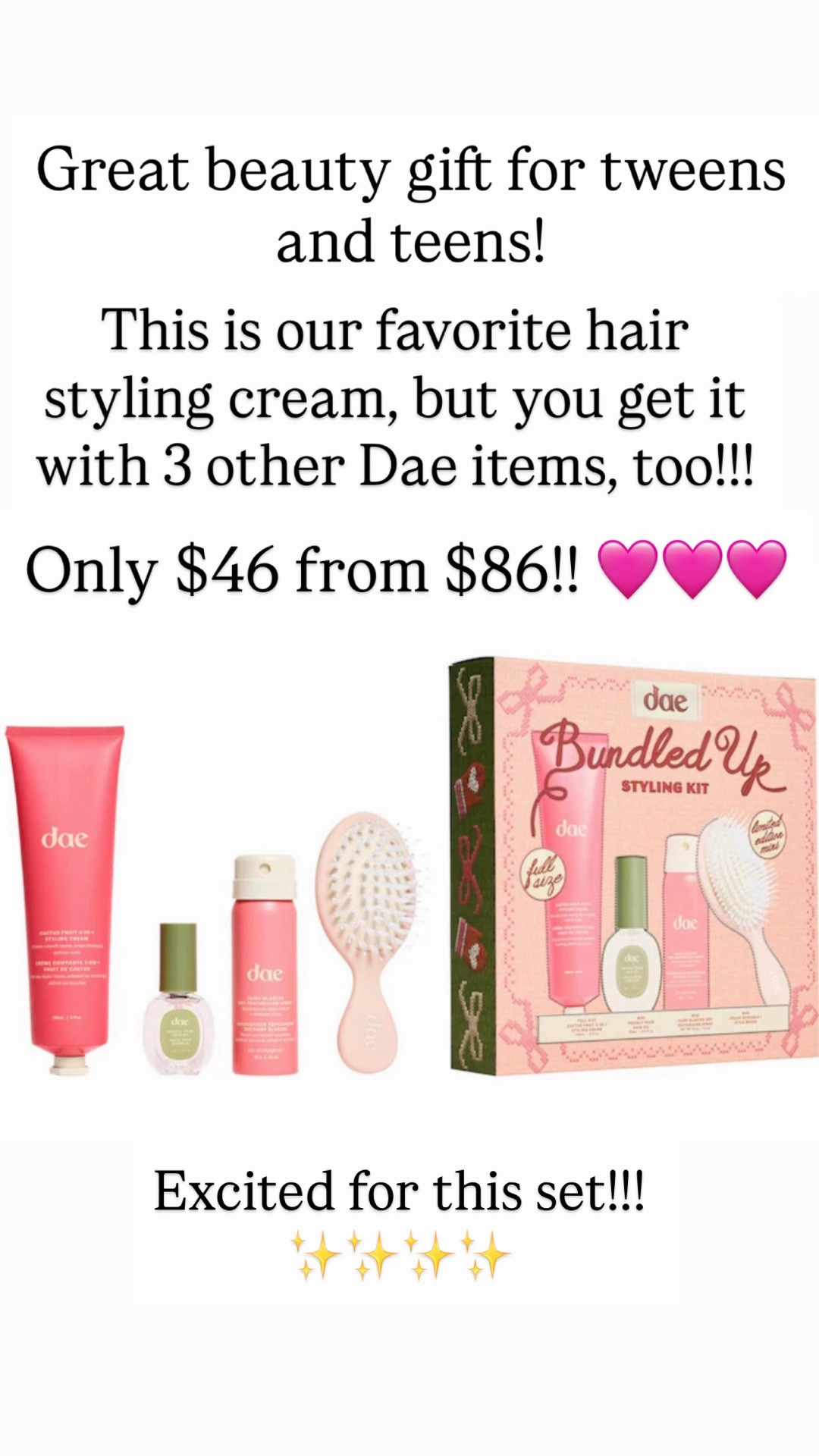 Dae beauty gift set