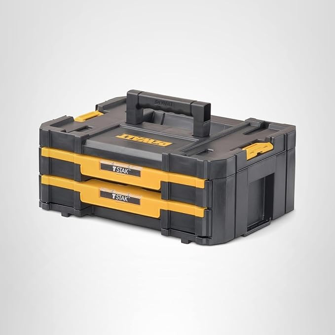 DEWALT TSTAK Tool Storage Organizer with Double Drawers, Holds Up to 16.5 lbs. (DWST17804) | Amazon (US)