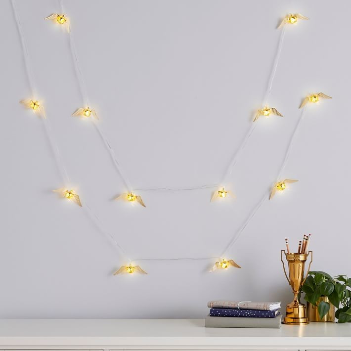 HARRY POTTER™ GOLDEN SNITCH™ String Lights | Pottery Barn Teen