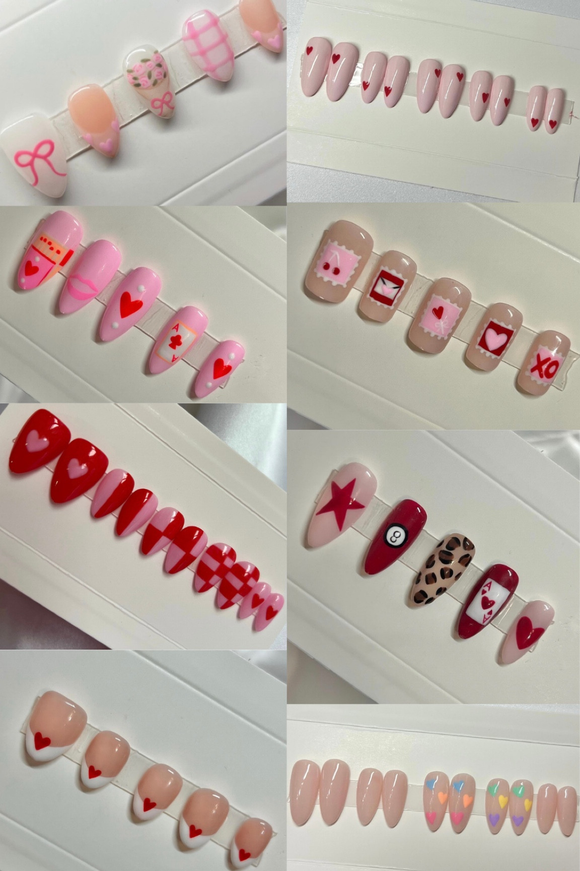 Our favorite Valentine’s Day hand painted press-on nails!💖 

#LTKStyleTip #LTKBeauty #LTKGiftGuide