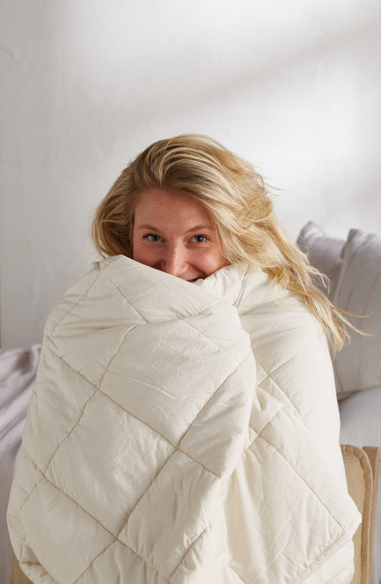 Embrace Organic Cotton Weighted Blanket | Nordstrom