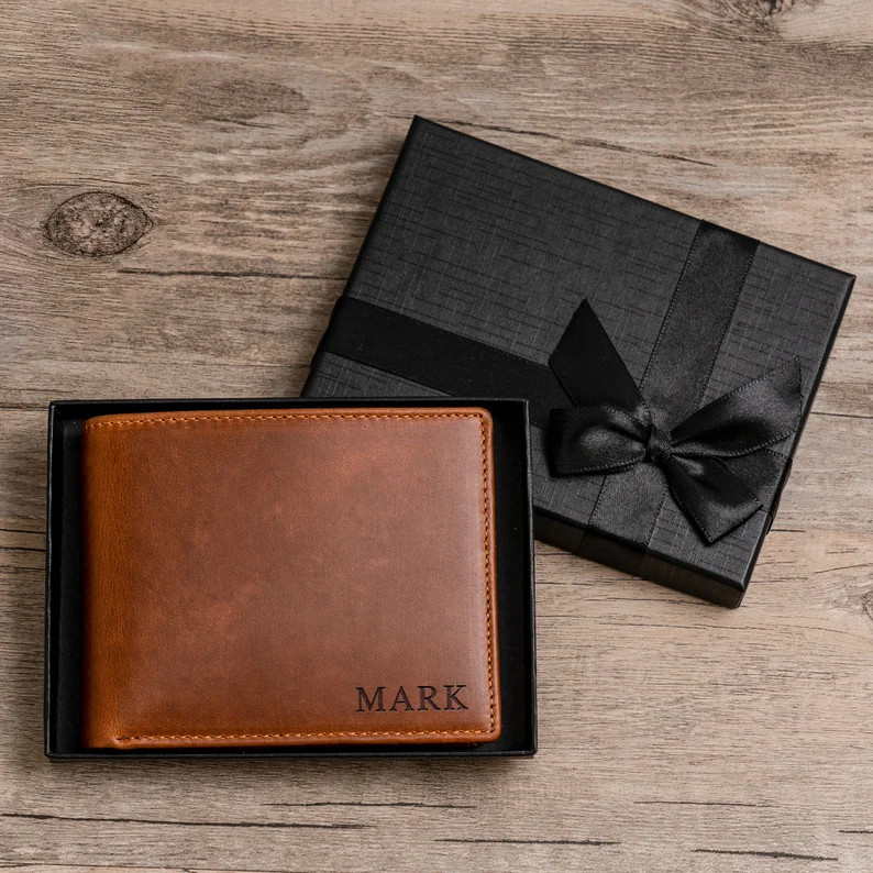 Personalized Wallet,mens Wallet,engraved Wallet,groomsmen Wallet,leather Wallet,custom Wallet,boy... | Etsy (Global)