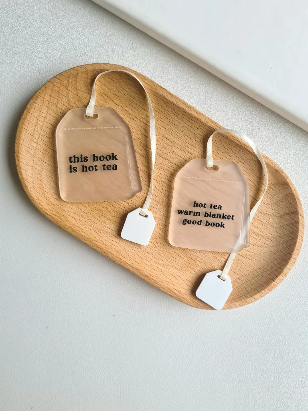 Teabag Bookmark For Book Lovers Reading Gift Bookish Accessory Tea Gift Tea Lover Book Quote Book... | Etsy (US)