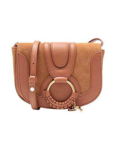 See By Chloé Hana Mini Crossbody Bag Woman Cross-body bag Tan Size - Cow leather | YOOX (US)