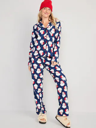 Matching Flannel Pajama Set for Women | Old Navy (US)