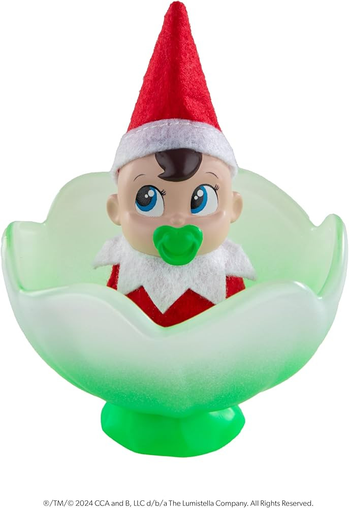 The Elf on the Shelf Frost Pips Mini Blooms Elf Baby Boy with Blue Eyes - Includes Frost Flower C... | Amazon (US)