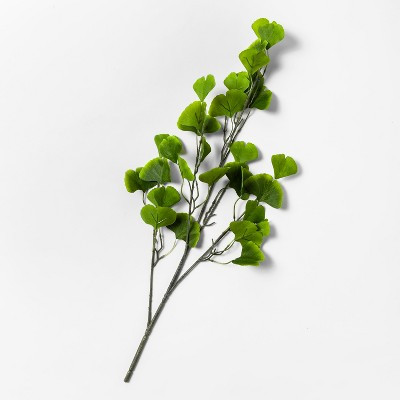 28" Artificial Ginkgo Stem Green - Opalhouse™ | Target