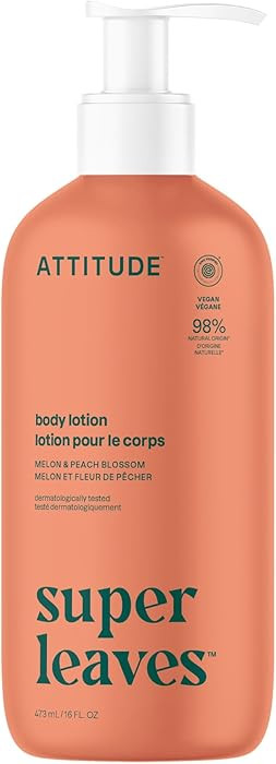 ATTITUDE Body Lotion, EWG Verified Moisturizer, Vegan Skin Care Products, Non-Greasy, Hydrating f... | Amazon (US)