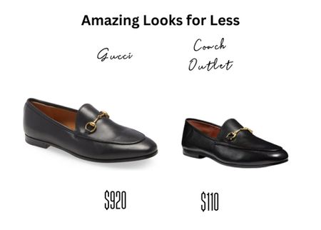 The Gucci Jordaan loafer is an iconic wardrobe essential splurge. Bf you've got champagne tastes and a beer budget, there are some incredible look for less classic loafer options.

#LTKover40 #LTKshoecrush #LTKstyletip