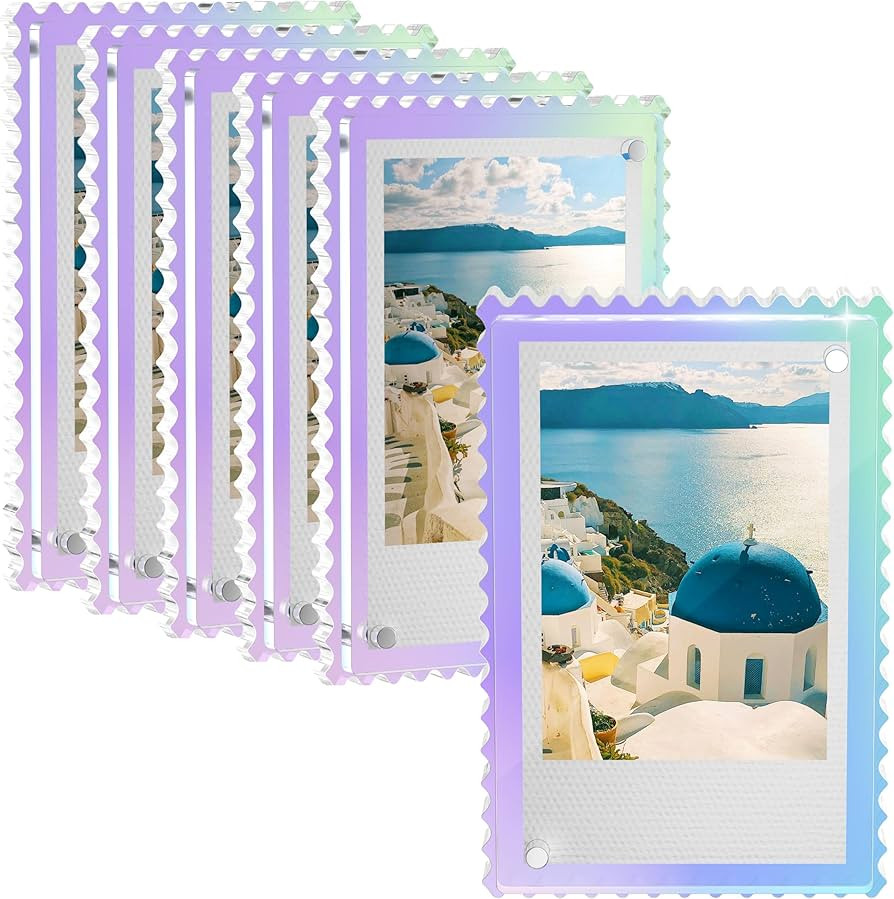 WINKINE Polaroid Magnets Frame for Refrigerator, Instax Frame for Fujifilm Instax Mini & Polaroid... | Amazon (US)