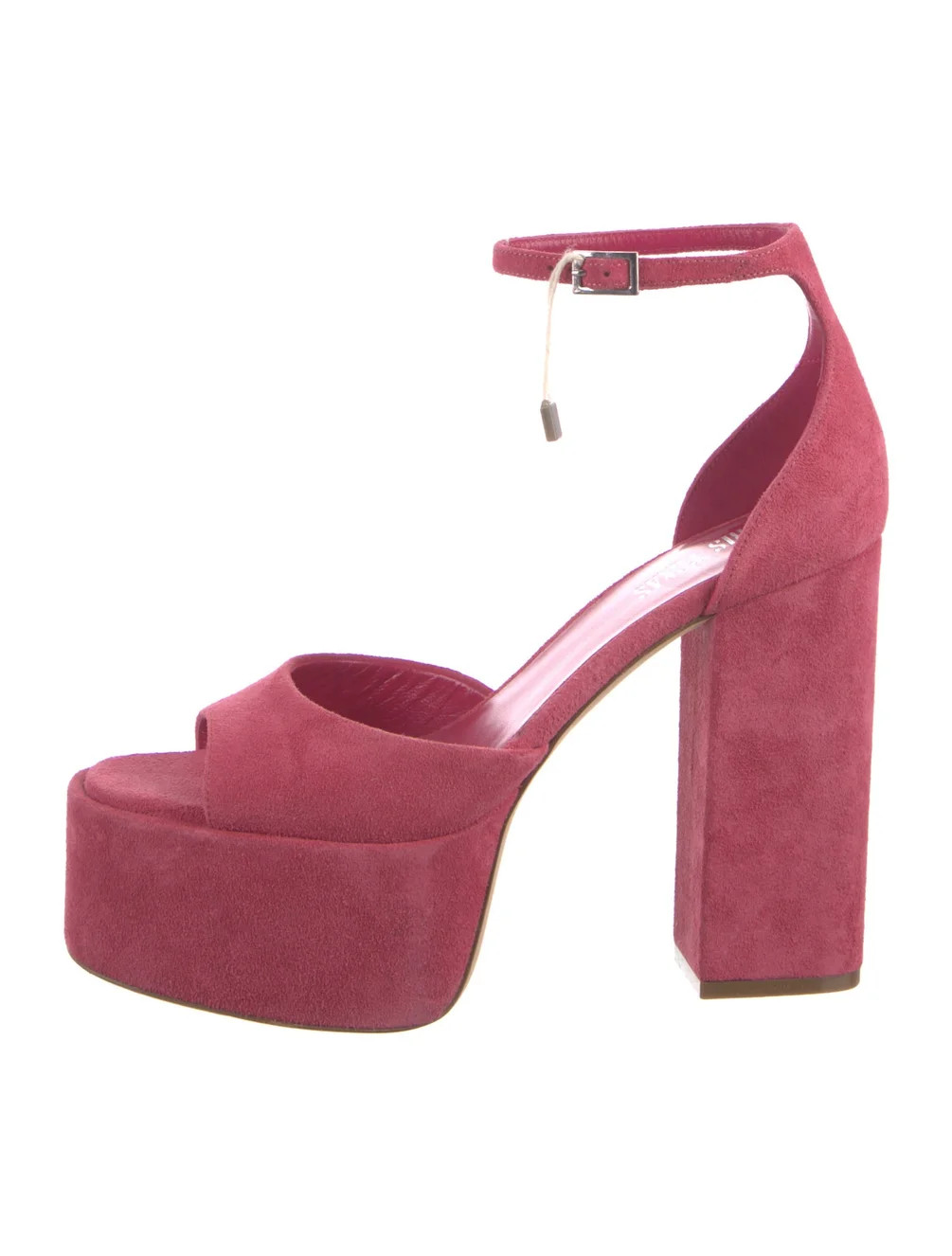 Paris Texas Suede Sandals - Pink Sandals, Shoes - WPART28833 | The RealReal | The RealReal