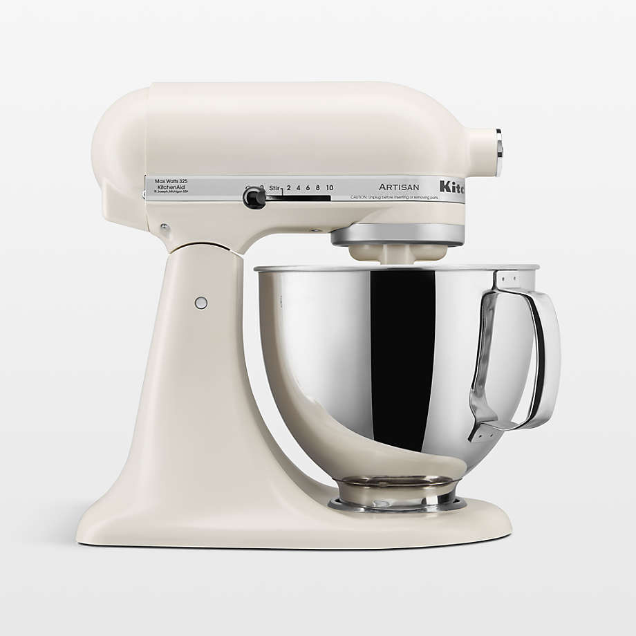 KitchenAid KSM150PSBM Artisan Matte Black 5-Quart Tilt-Head Stand Mixer + Reviews | Crate & Barre... | Crate & Barrel