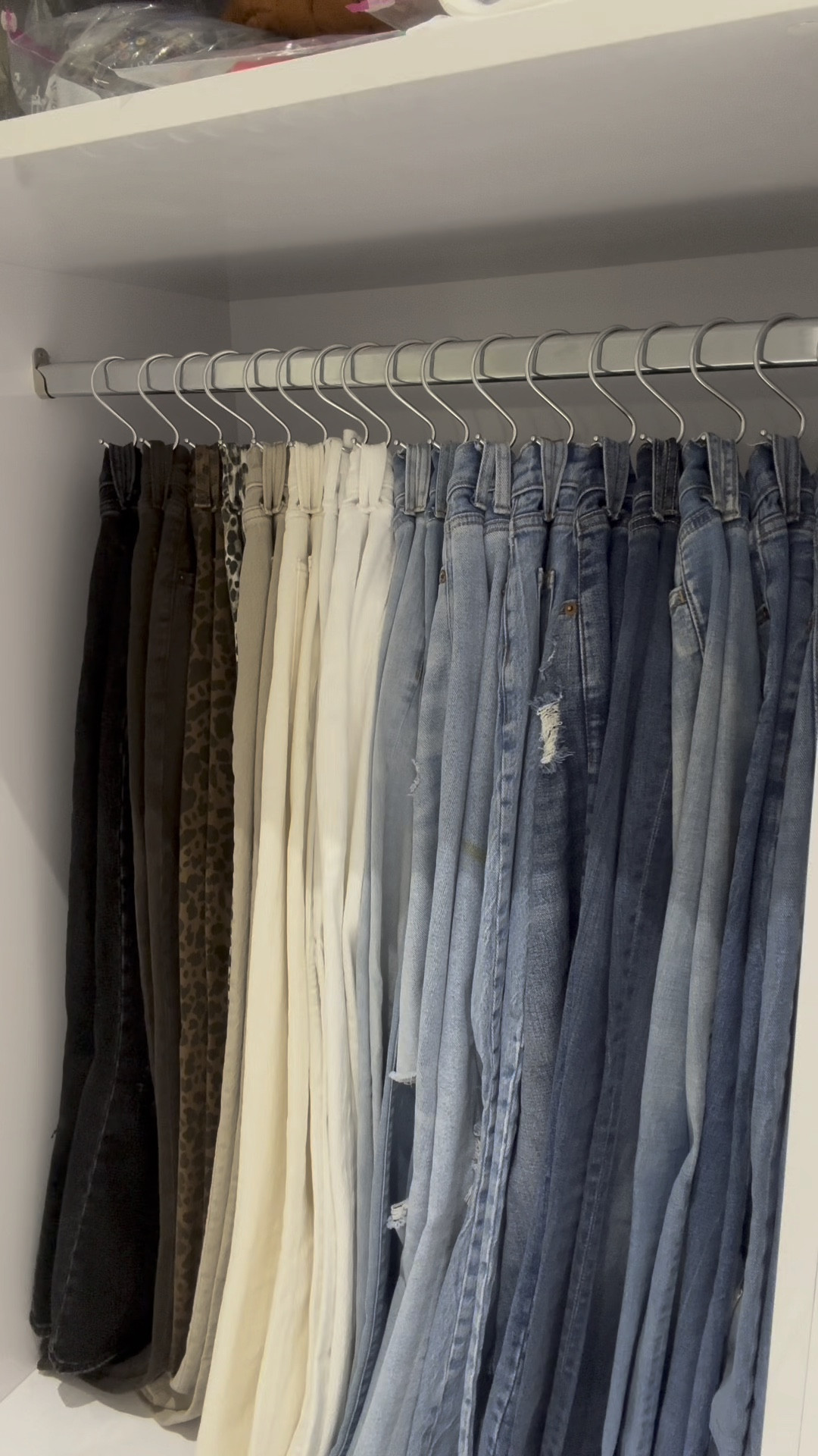 Amazon closet organization hacks, closet organization essentials, closet hooks, pants organization, 

#LTKhome #LTKunder50